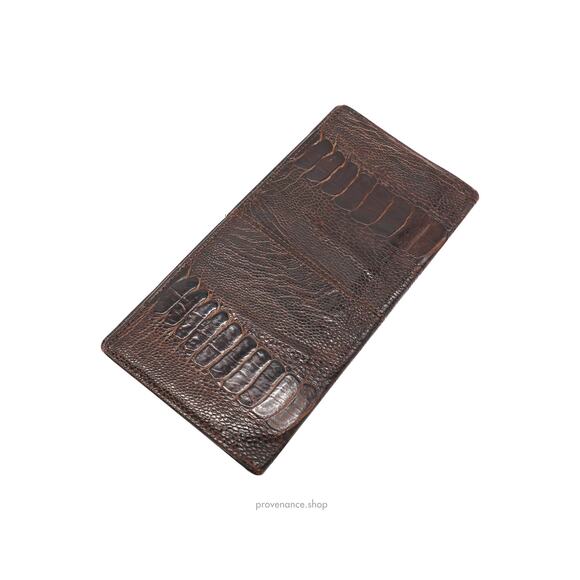 🔴 Givenchy Long Wallet - Ostrich Leather - Picture 4 of 6